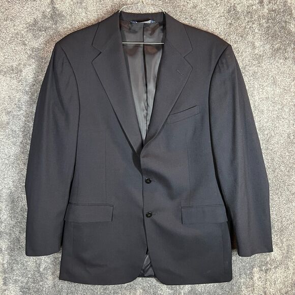 Polo Ralph Lauren Blazer Mens 41 100% Wool Sport Coat Vintage Made in USA Preppy - Picture 1 of 9